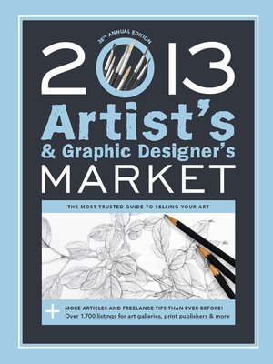 cover image of 2013 Artist's & Graphic Designer's Market